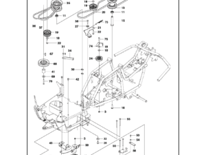 Keilriemen für Husqvarna Rider R 112C5
