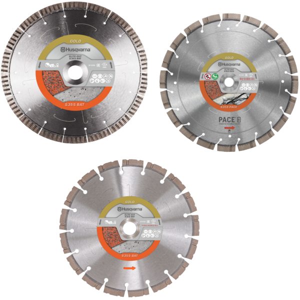Husqvarna ELITE-CUT™ S35S Diamanttrennscheibe - Gold